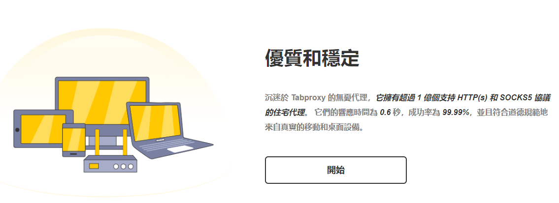 【推薦】海外住宅代理IP—–Tabproxy,精品!